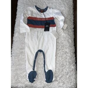 Seven For All Mankind Sz. 6/9 Mo. One Piece Romper. New W/ Tags.